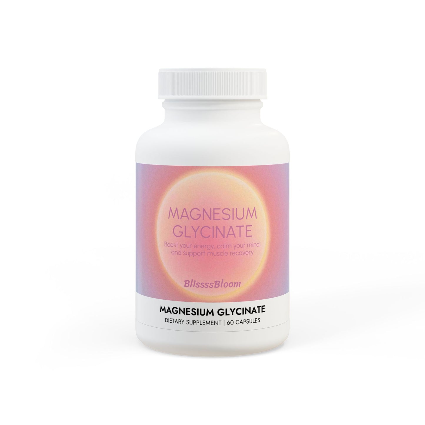 Magnesium Glycinate Supplement (60 Capsules)